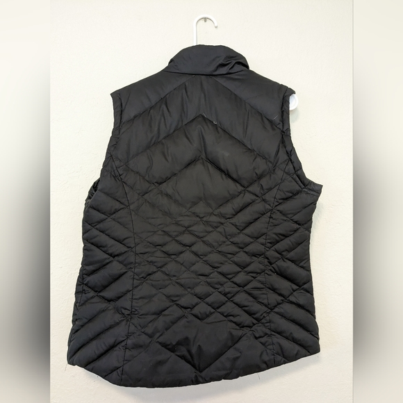 Eddie Bauer Black Puffer Vest Size L - Picture 2 of 5